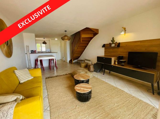 Nouveauté : en Exclusivité !! Duplex sur les hauteurs de Calvi 