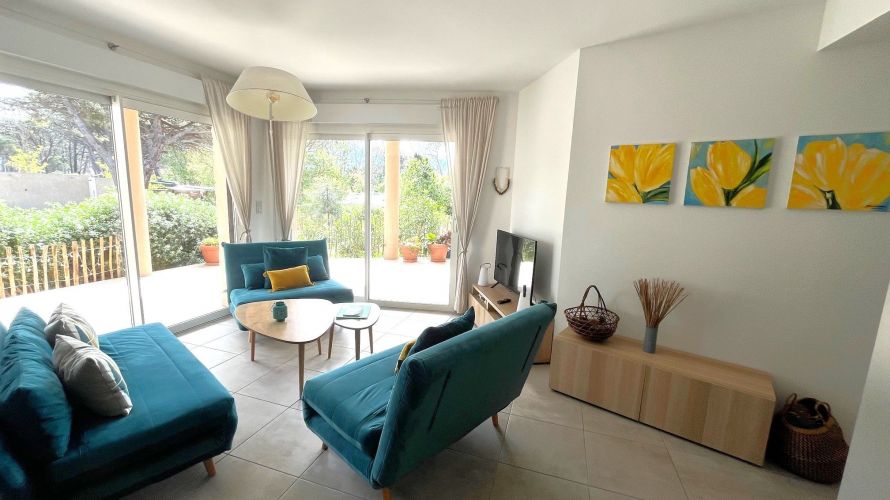 Superbe appartement 3 pièces à deux pas de la plage pour 6 personne L36 