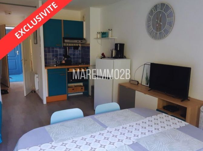 Exclusivité :Studio avec accès plage direct 