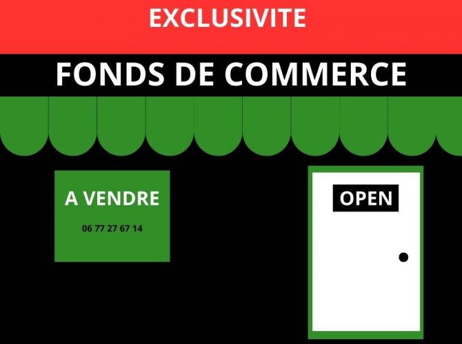 A VENDRE FONDS DE COMMERCE 