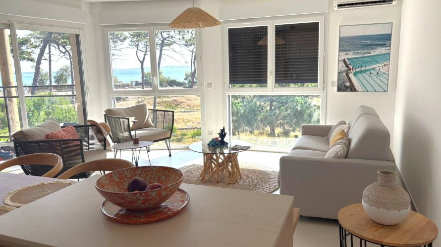 Nouvel appartement 3 pièces les Pieds dans l'eau L45 