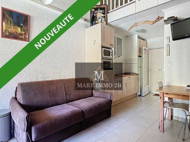 En Exclusivité :Studio mezzanine en dernier étage 