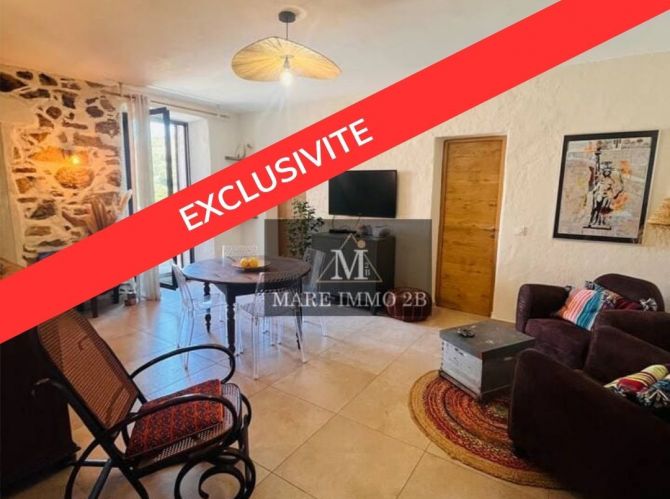 Appartement de 57m² dans une maison de village traditionnelle 