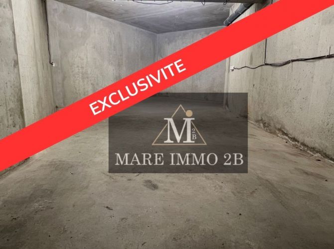 Double garage avec électricité 