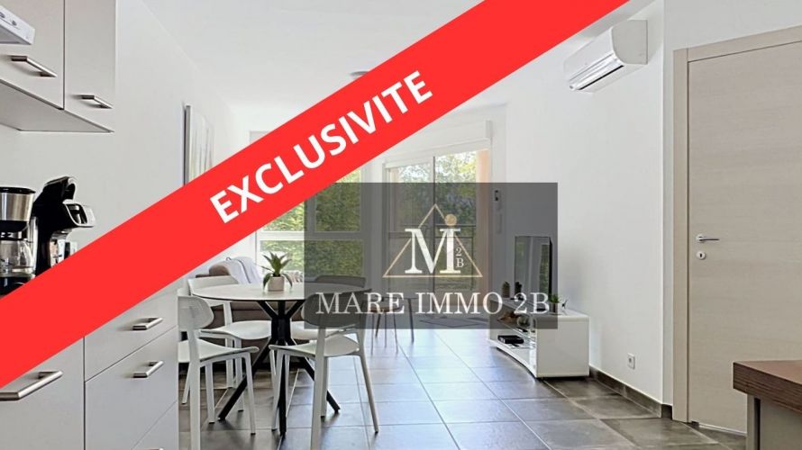 Exclusivité – Appartement une chambre accès Mer, vendu meublé et équipé 