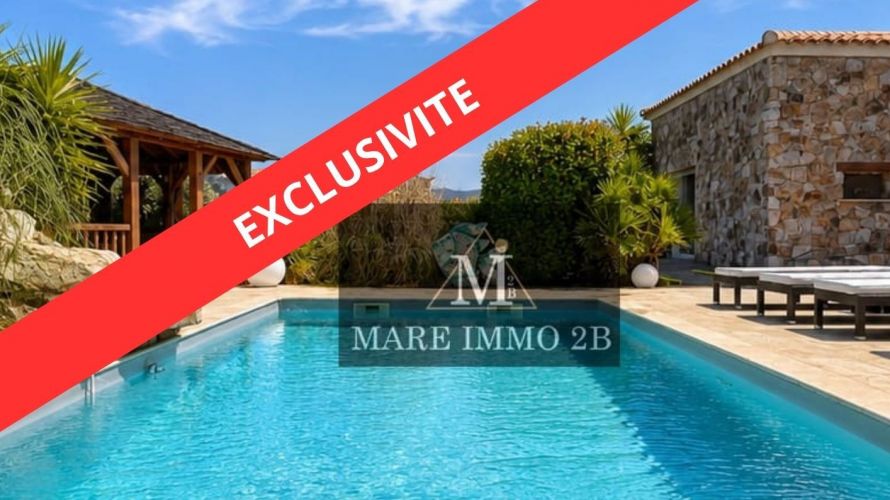 Exclusivité : Maison de 160 m² avec piscine sur 1 541 m² de terrain. 