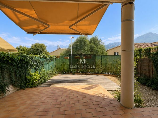 Studio de 21m² avec jardin et parking 