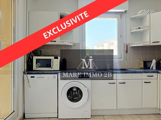 En Exclusivité : 2 Pièces avec terrasse à 50 mètres des Plages 