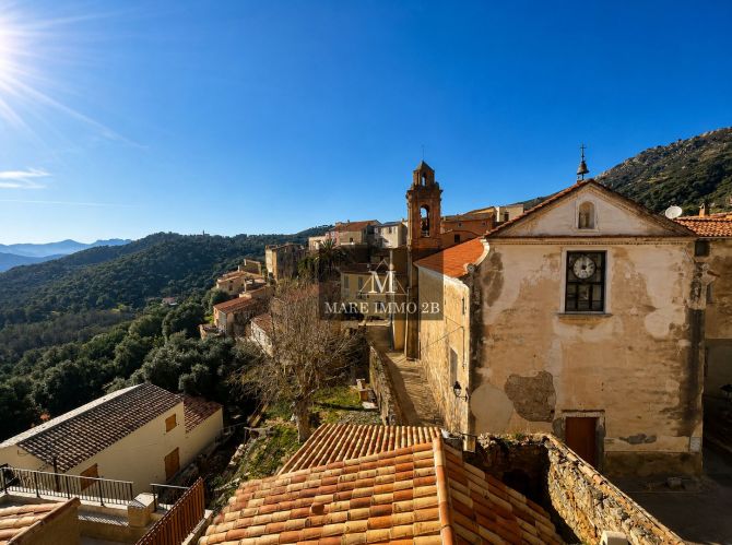 Maison de Maitre dans un village de Balagne 
